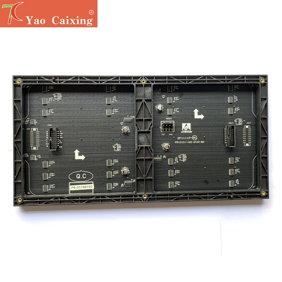 Factory P5 Indoor 320mmx160mm 16 Scan SMD Full Color Module 64x32 Pixels Dot Matrix Panel Video Screen Board