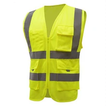 Светоотражающий жилет высокого качества высокая видимость рабочая одежда мотоцикл Велоспорт Бег Спорт на открытом воздухе отражательная защитная одежда