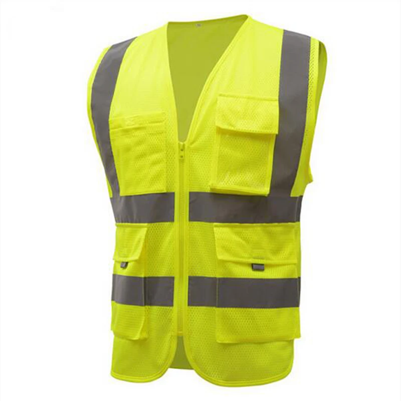 

Reflective Vest High Quality High Visibility Working Clothes Motorcycle Cycling Running Sport Outdoor Reflective Safety Clothing