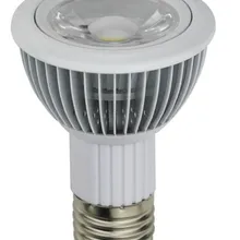 Высококачественный светодиодный потолочный прожектор PAR20 E27 8 Вт, теплоотвод 8 Вт COB светодиодный 720LM 85-265 в
