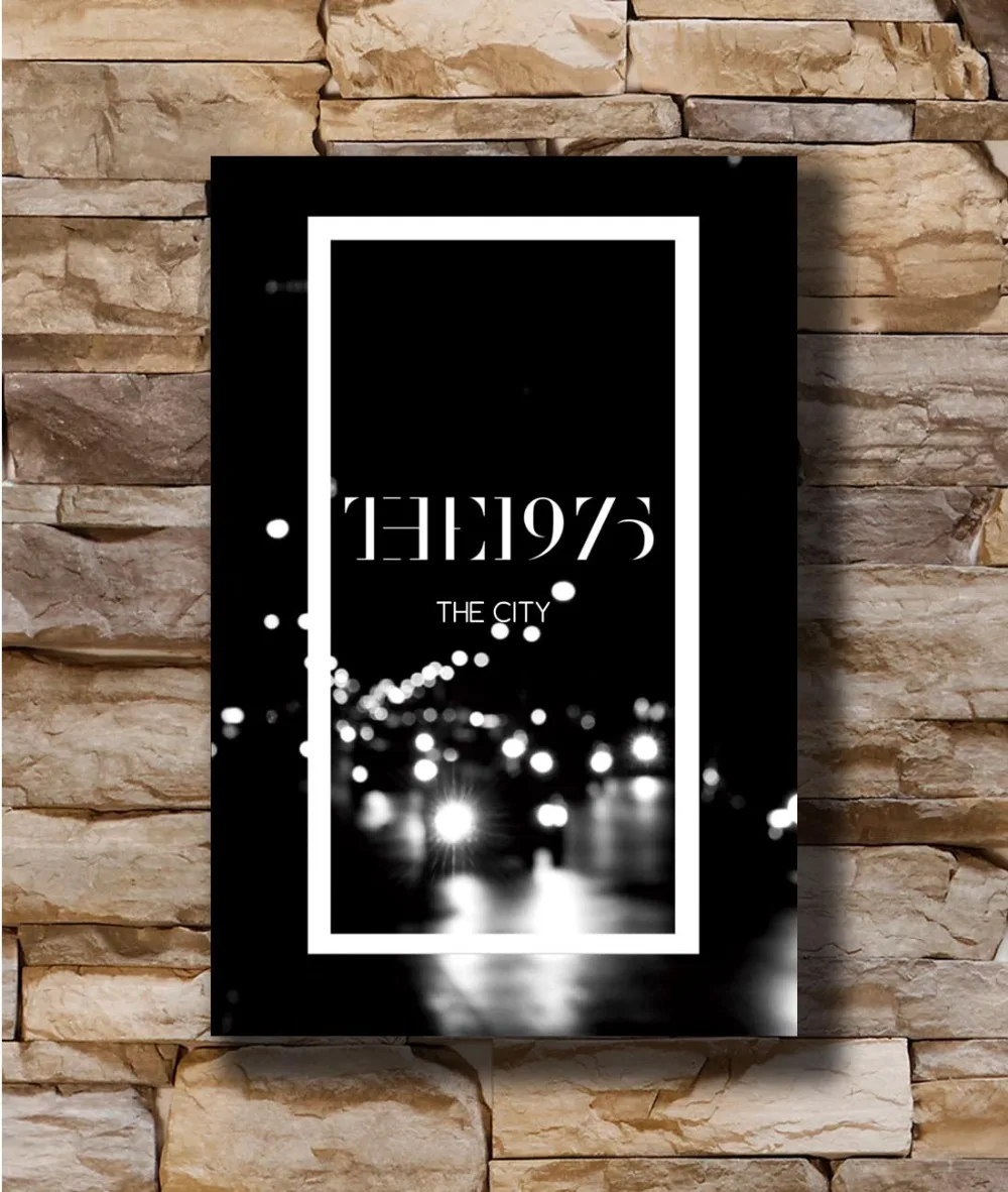 

N3149 Matthew Healy Ross THE 1975 Adam Hann George Daniel Pop 8x12 20x30 24x36 Silk Poster Art L-W Canvas Print Decoration