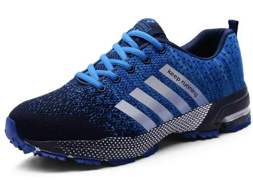 

2019 Sport Running Shoes Men Couple Casual Shoes Men Flats Outdoor Sneakers Mesh Breathable Walking Footwear Sport Trainers