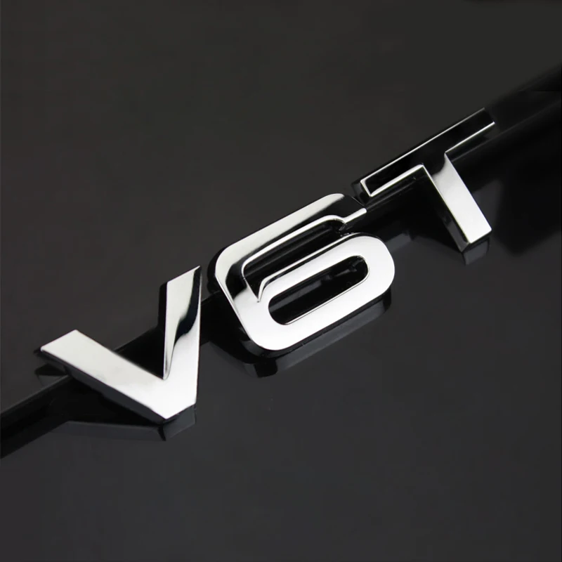 Из Металла V6T V8T Fender сторона тела герба Хвост Магистральные Знак Стикеры для Audi RS5