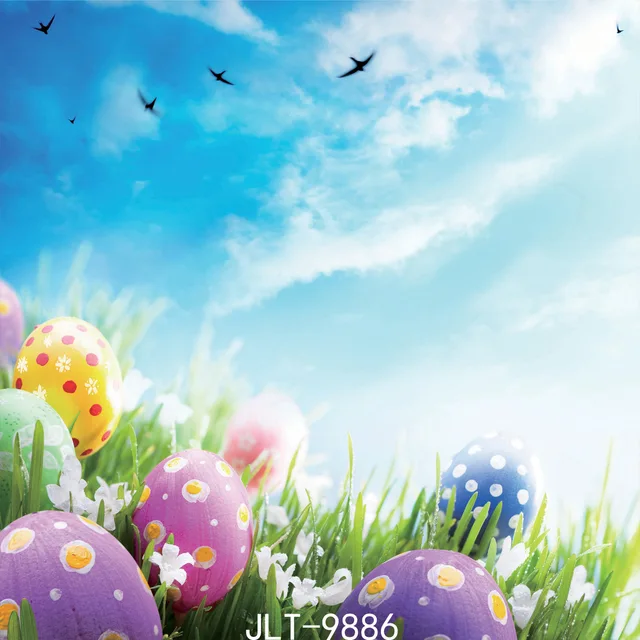 easter egg hunt fairy tale studio photography backdrops vinyl photo egg hunt background