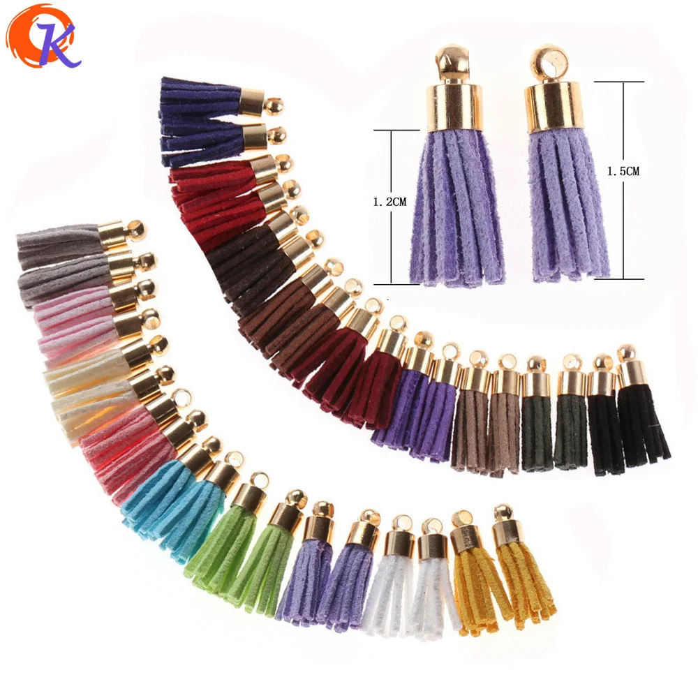Cordial Design 15MM 20Pcs Suede Tassel/DIY Jewelry Accessories/Tassel