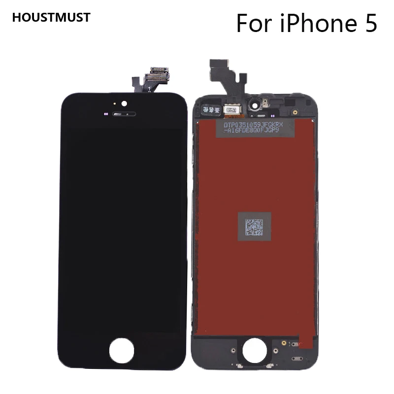 

HOUSTMUST AAA Quality Screen For iPhone 5S LCD Screen Display and Digitizer Replacement Touch Screen For iPhone 5 5S 5C SE LCD