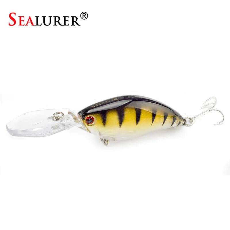 SEALURER محاصر 1 قطعة الصيد السحر تعويم Crankbait أسماك عالية الجودة معالجة 110 مللي متر 17.9g توبواتر Wobblers مع 6 # السنانير SEALURER محاصر 1 قطعة الصيد السحر تعويم Crankbait أسماك عالية الجودة معالجة 110 مللي متر 17.9g توبواتر Wobblers مع 6 # السنانير