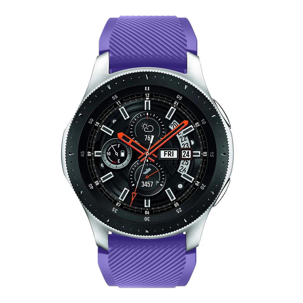 Ремешок для умных часов мягкий силиконовый ремешок для часов сменный ремешок для samsung Galaxy Watch 46 мм#4