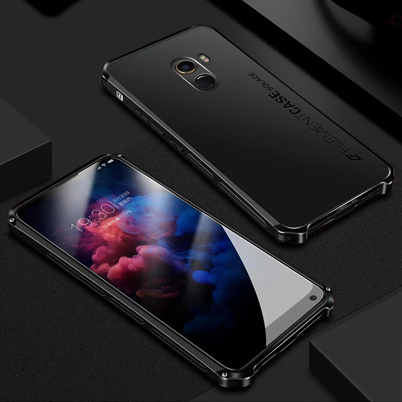 

VBNM The latest for xiaomi mix2 mobile phone shell all-inclusive anti-drop silicone metal frame mi mix2 protection matte