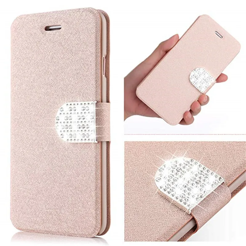 

Diamond Buckle Flip Wallet Leather Case Cover For iPhone XS Max XR X 8 7 6 6S Plus 5S Samsung Galaxy Note 9 8 S9/8/7/6 Edge Plus