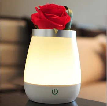 

Home bedroom decorative table lamp bedside touch table lamp creative atmosphere light atmosphere light led night light vase lamp