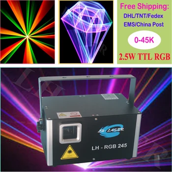 

2500mw ILDA RGB Laser Light Animation 2.5w with 445nm blue laser modules