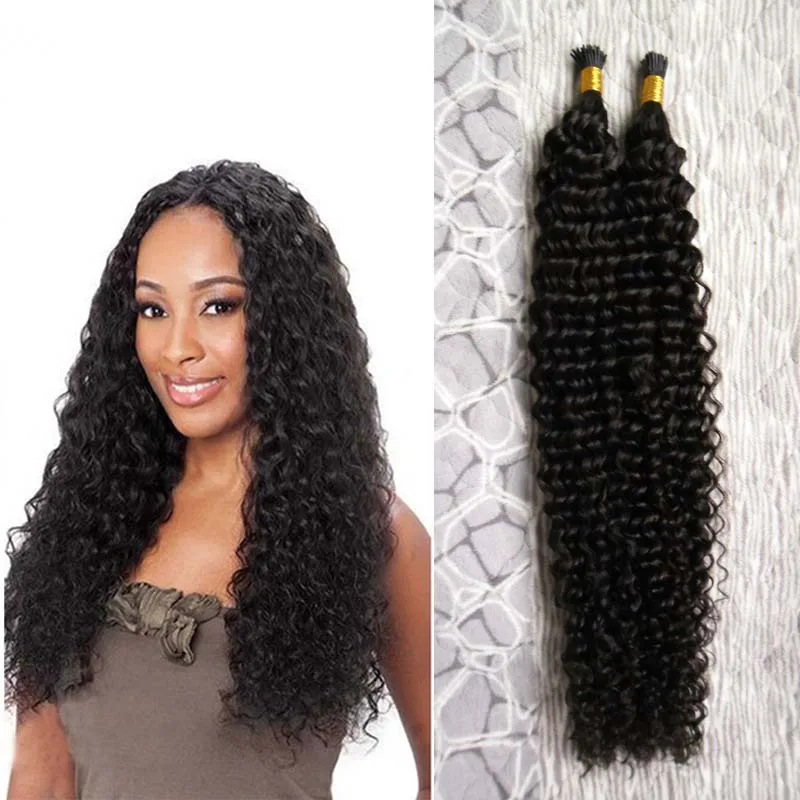 100 unids punta queratina extensión del pelo Afro Rizado Rizado 1 g/s  Queratina Inclino Extensiones de Cabello 100g remy Rizado extensiones de  cabello de fusión|hair attachment|hair rotatinghair extension clip on -  AliExpress