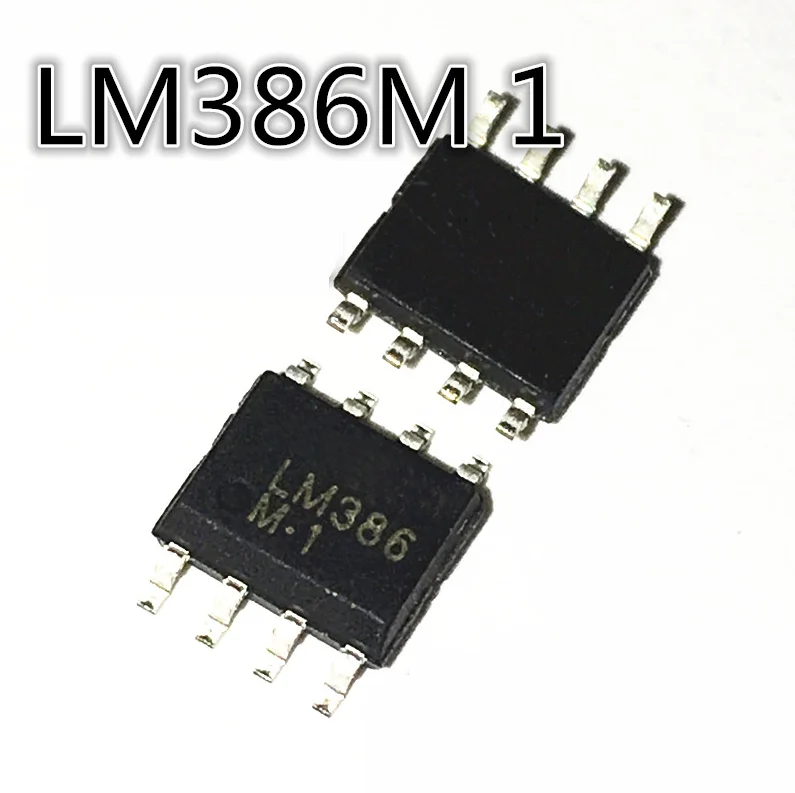 10pcs LM386 LM386M LM386M 1 SOP8 Audio Amplifiers Lo Vtg Audio Pwr Amp ...