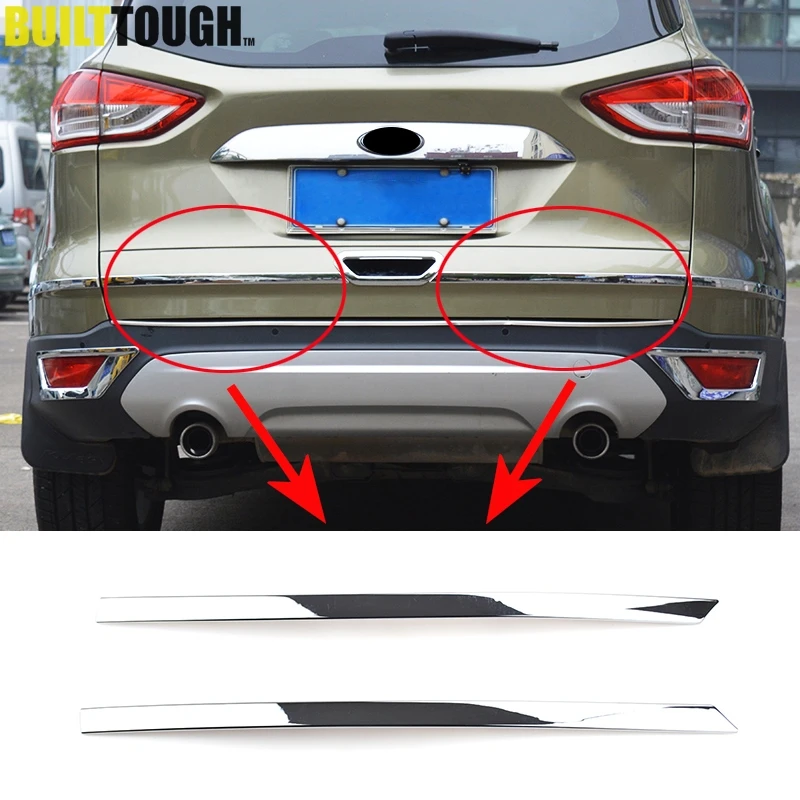 Rear Trunk Tailgate Lid Cover Trims Accessories For Ford kuga Escape 2013-2019