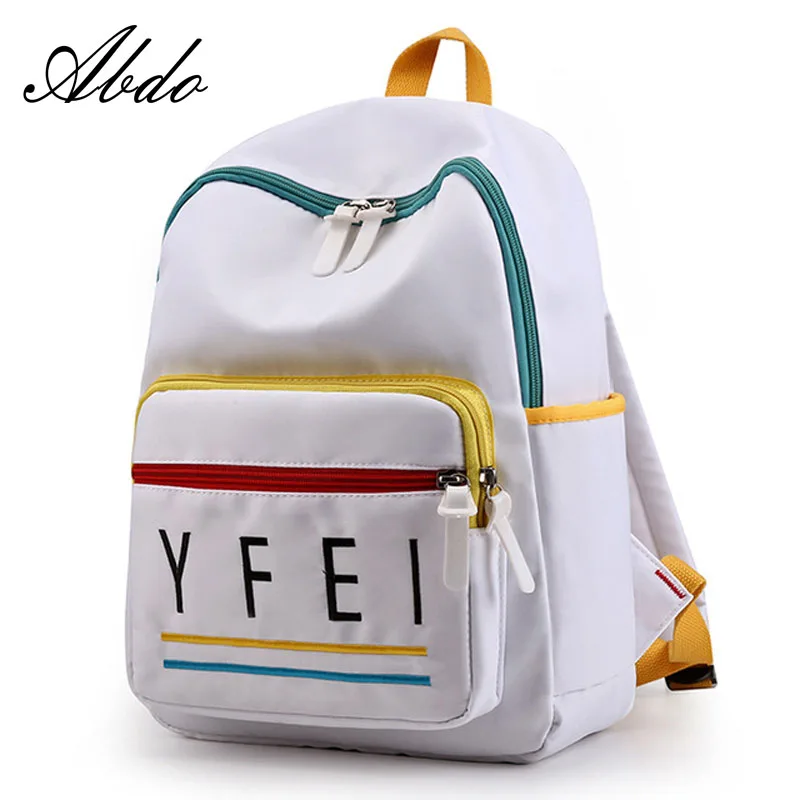 

Fashion backpack bag waterproof backpack female large soft Oxford cloth bag girl 2019 quality travel bag