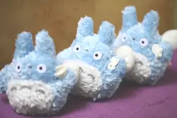 Мой сосед Тоторо синий Тоторо Мягкие плюшевые куклы Игрушечные лошадки Бесплатная Доставка 10 шт