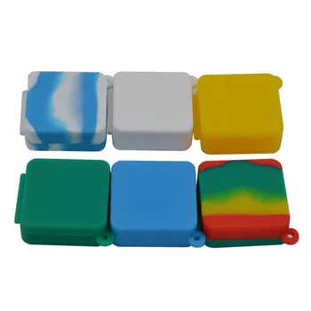 

20pc 9ml Bho Silicone butane oil/concentrate Jar Container or small wax mate Wallet Non stick Dab silicone slick oil Jar waxmate