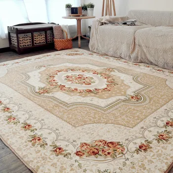 

Living Room Carpet Chair Yoga Mat Jacquard Sofa Floor Mats Europe Doormat Rugs And Carpets Shaggy Area Rug for Home Decoration