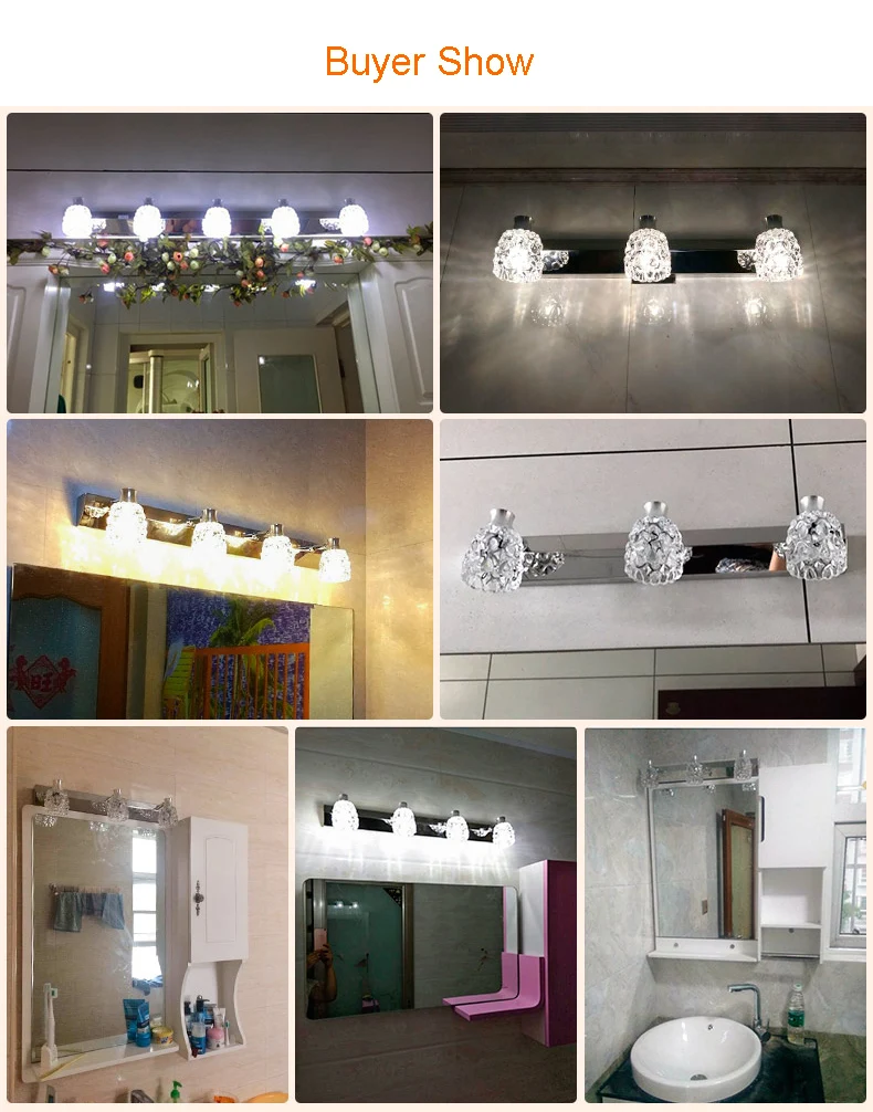 Современный хрустальный настенный светильник, зеркальный шкаф, светодиодный светильник с зеркалом, прикроватный светильник для спальни, туалетный светильник, настенный светильник, светодиодный светильник G4