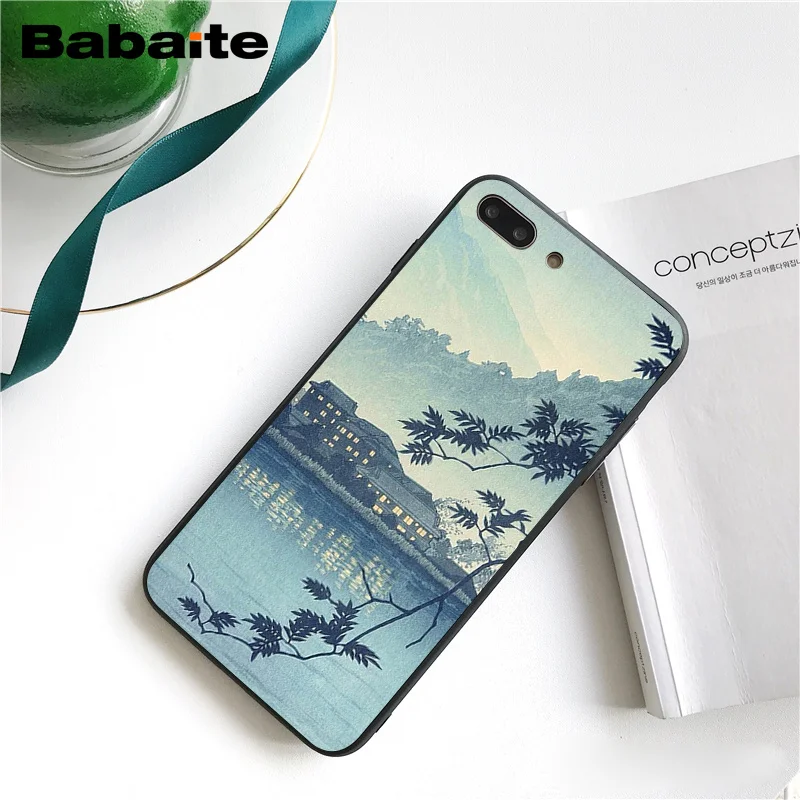 Babaite японский стиль художественный кран Fuji горная волна чехол для телефона для iphone 11 Pro 11Pro Max 8 7 6 6S Plus X XS MAX 5 5S SE XR