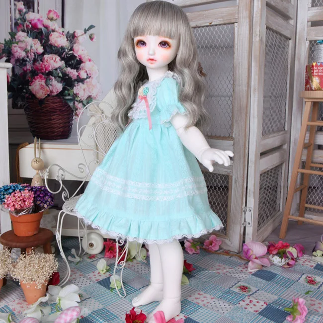 1/3 1/4 1/6 BJD кукла милый розовый синий платье одежда для Bjd куклы игрушки Аксессуары