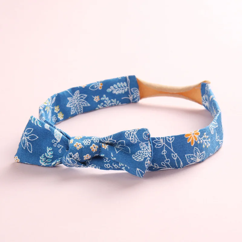 

36pcs/lot,Infant Spring Floral Print Hair Bows Nylon Headbands,Handtied Fabric Bow Headband,Kids Children Girls Hair Accessories
