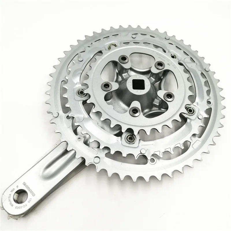 Shimano FC 2303 диаметра окружности болтов (52/42/30 T передняя Звездочка 170 мм рукоятки 8/9