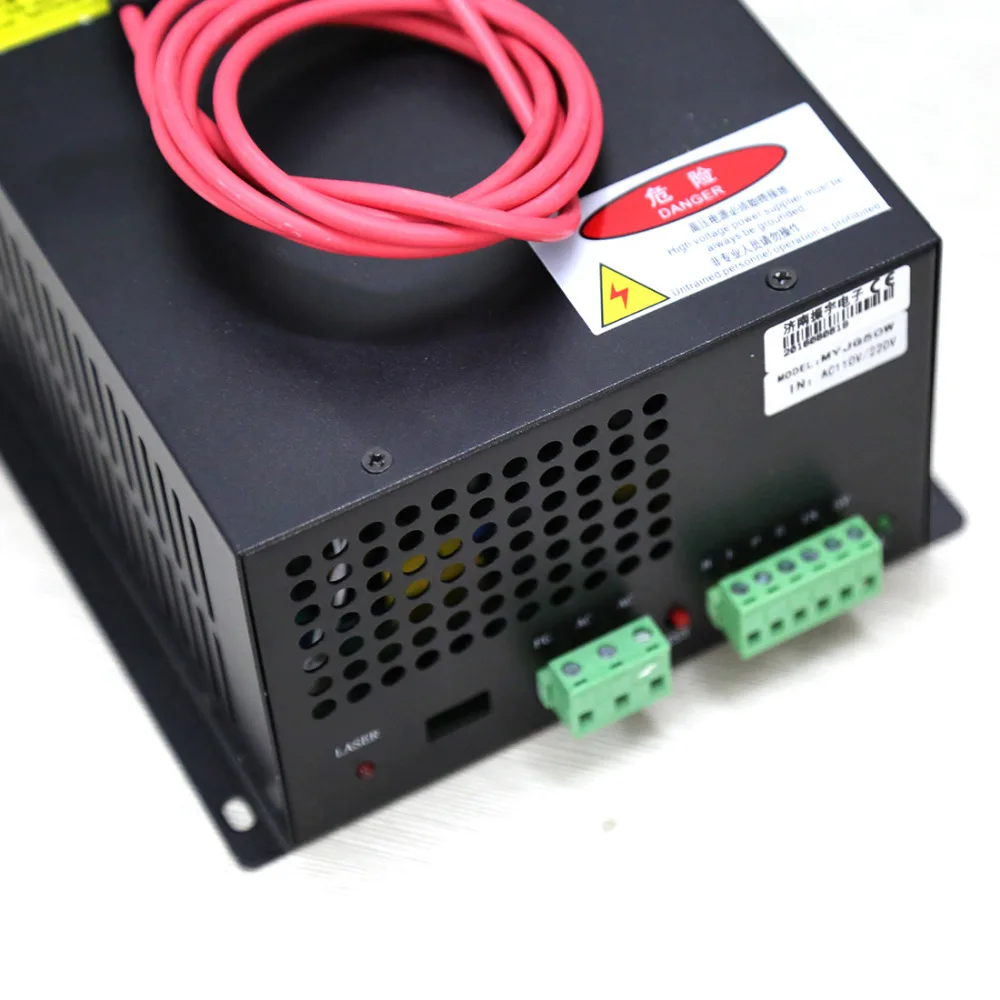 50W CO2 Laser Power Supply AC220V/110V for Laser Engraving and Cutting