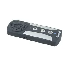 Versão V3.0 Bluetooth Hands-free Car Bluetooth pala de Sol Bluetooth Voz Do Telefone Do Carro MP3