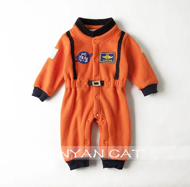 Комбинезоны для маленьких мальчиков; костюм космонавта; комбинезон для маленьких мальчиков; Детский Костюм Пилота на Рождество, Хэллоуин; roupas infantis menino