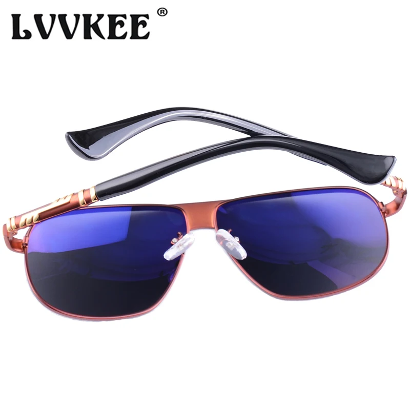 LVVKEE винтажные HD поляризованные мужские солнцезащитные очки Классические брендовые алюминиевые солнцезащитные очки с покрытием линзы для вождения для мужчин/Wome Oculos