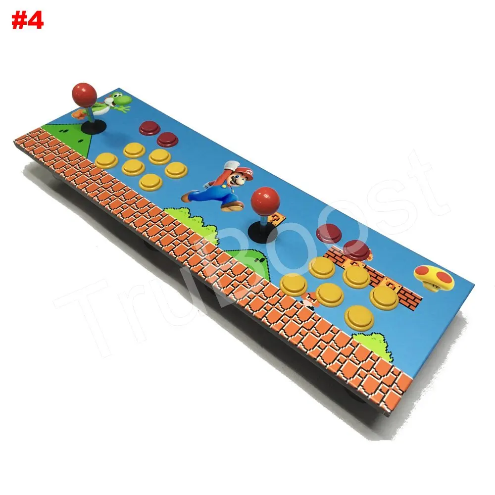 2 игрока двойная Raspberry Pi аркадная игра ретро консоль несколько деревянных игровых