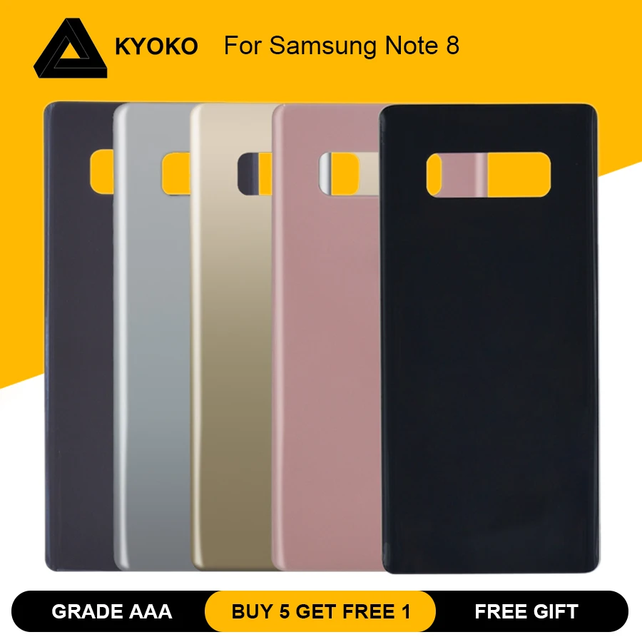 Для SAMSUNG Galaxy Note 8 задняя крышка из стекла N950 дверь Замена Корпус чехол для батареи |