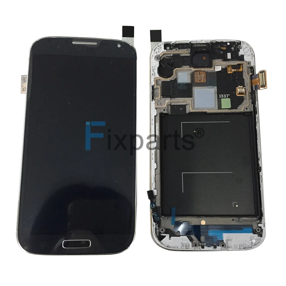3000079-Samsung  Galaxy S4I9506 Lcd Complete With Frame  blue (9)