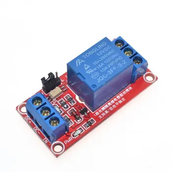 

One 1 Channel 12V Relay Module Board Shield with Optocoupler Support High and Low Level Trigger for Arduino