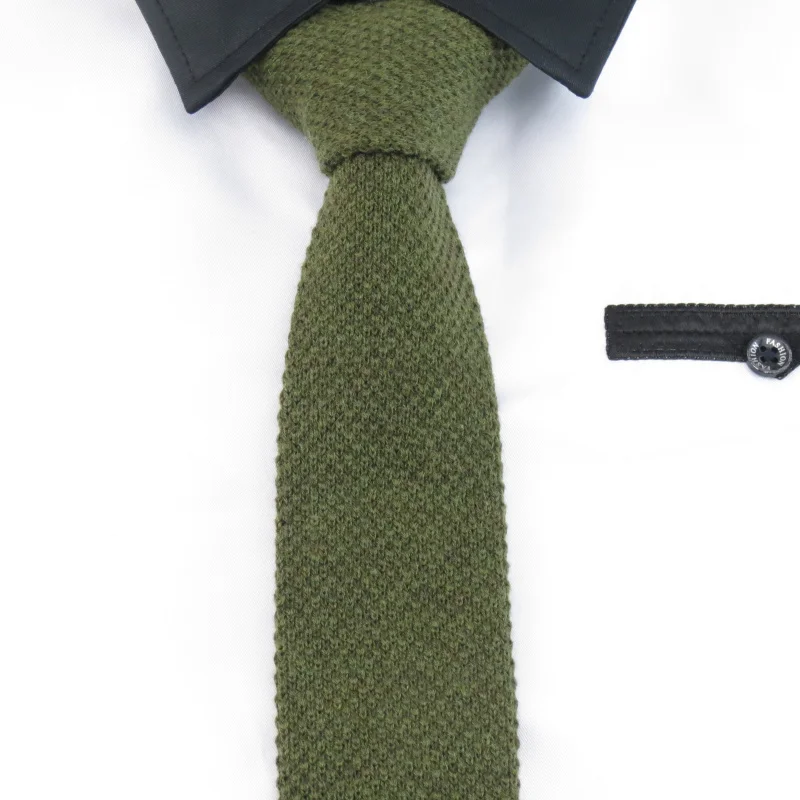 Шерсть Галстуки для черный цвет, для мужчин серый галстук 5 см, трикотажные Галстуки для Для мужчин для отдыха модные вечерние Интимные