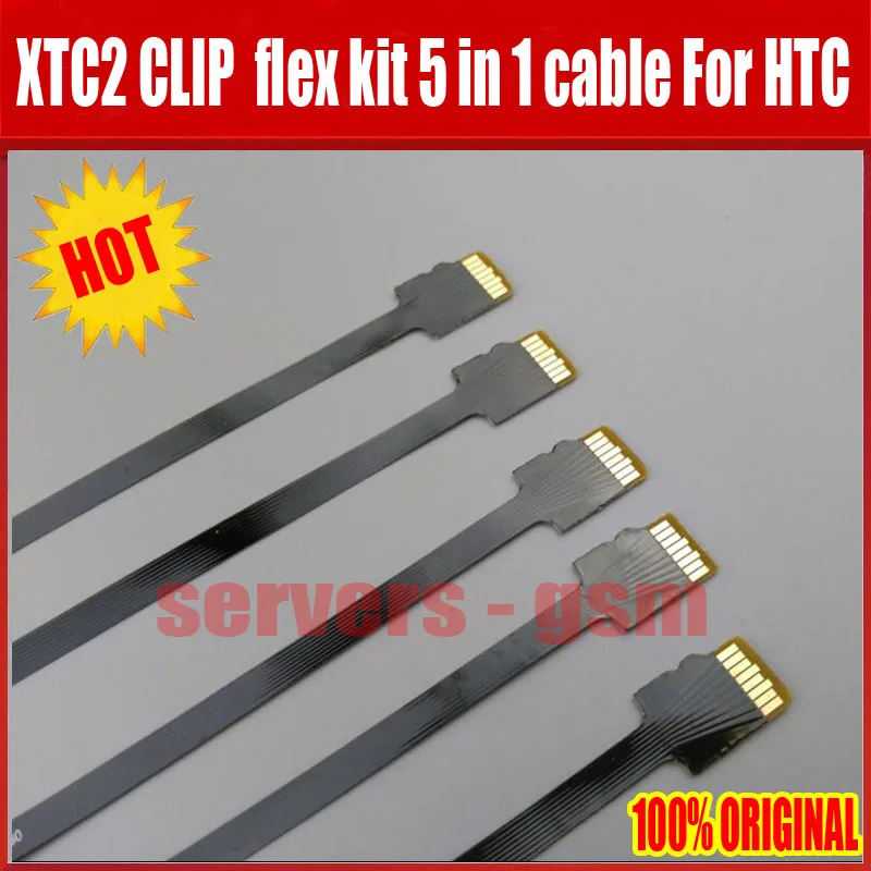 Новейший 5 шт./партия xtc 2 зажим гибкий кабель переходник xtc 2 flex kit 5 в 1 для htc без коробки