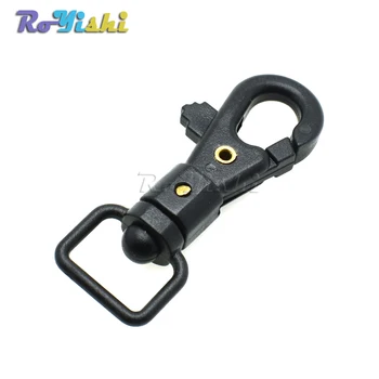 

10pcs/pack 1/2" Webbing Plastic Swivel Snap Hooks for Backpack Straps Keychain Accessories