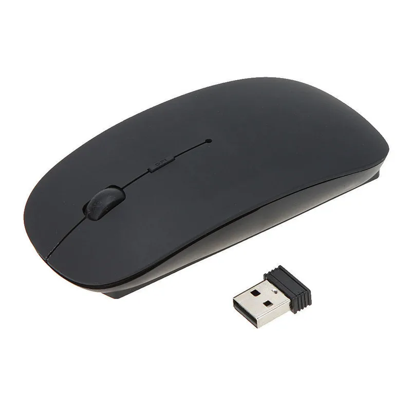 BinFul ультра тонкий 2,4 ГГц Беспроводной Оптический мышь компьютер PC Мыши компьютерные с USB адаптер Mause для Macbook мышь для Mac