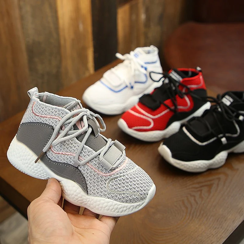 

Autumn Breathable Mesh Children's Shoes High Quality Casual Shoes Light Sport Shoes Kids Sneakers Comfortable Girls Boys