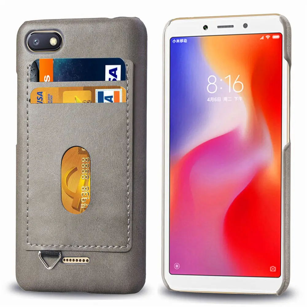 Мягкий силиконовый флип чехол для телефона из искусственной кожи Coque Xiomi redmi 6A note5