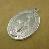 100pcs of Aluminum Religious Miraculous Medal Pendant 1