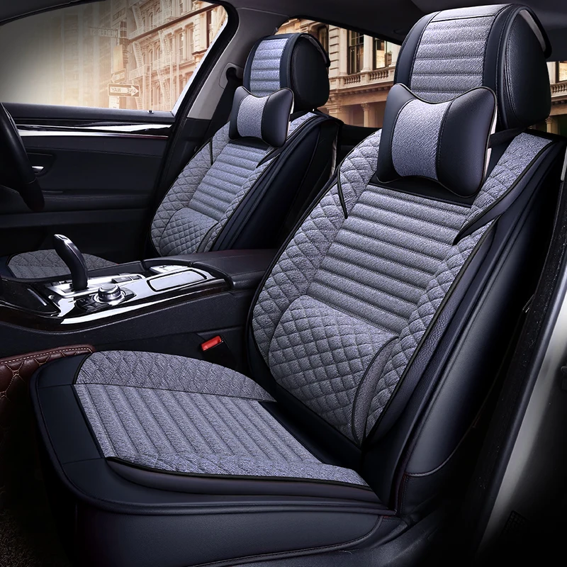 Спереди и сзади чехлов сидений автомобилей Стайлинг Fit Nissan