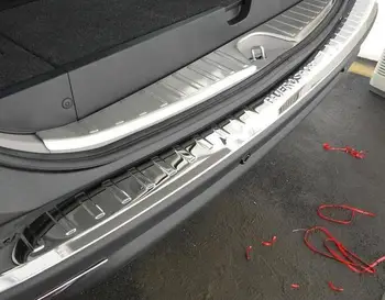 

Auto rear bumper protector trim for Mitsubishi Pajero sport 2014,2pc,stainless steel,auto accessories