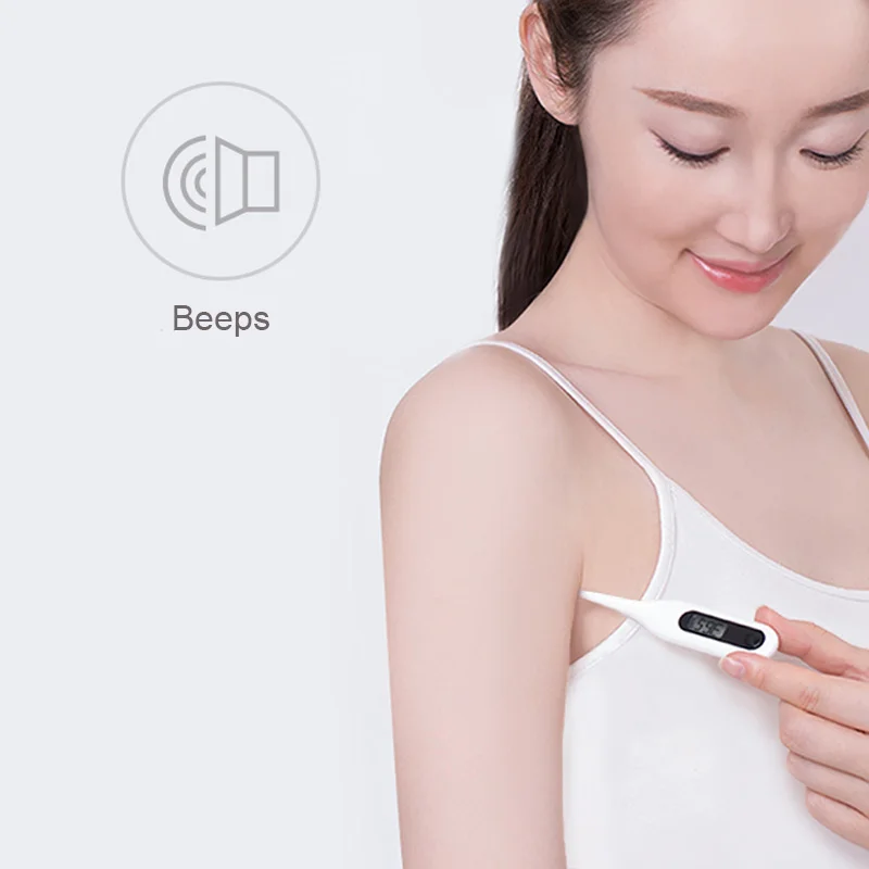 Цифровой медицинский термометр Xiaomi Miaomiao для детей и взрослых, прибор для измерения температуры подмышек, клинический ЖК-дисплей без аккумулятора