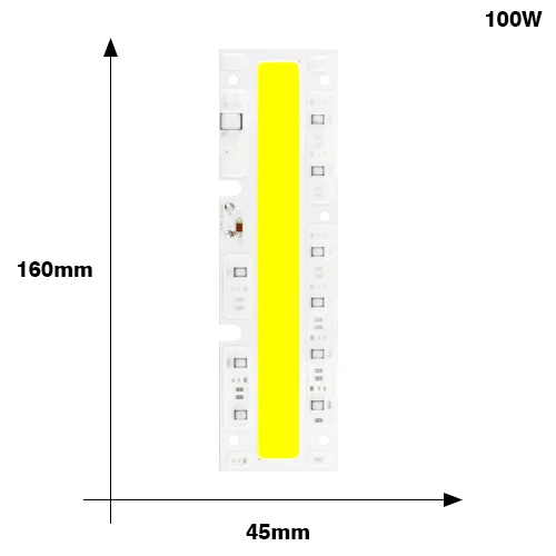 KARWEN светодиодный COB лампа 20 Вт 30 Вт 50 Вт 70 100 Вт YXT светодиодный Вход IP65 110 В 220 В Smart IC для наружного светодиодный прожектор - Испускаемый цвет: YXT 100W