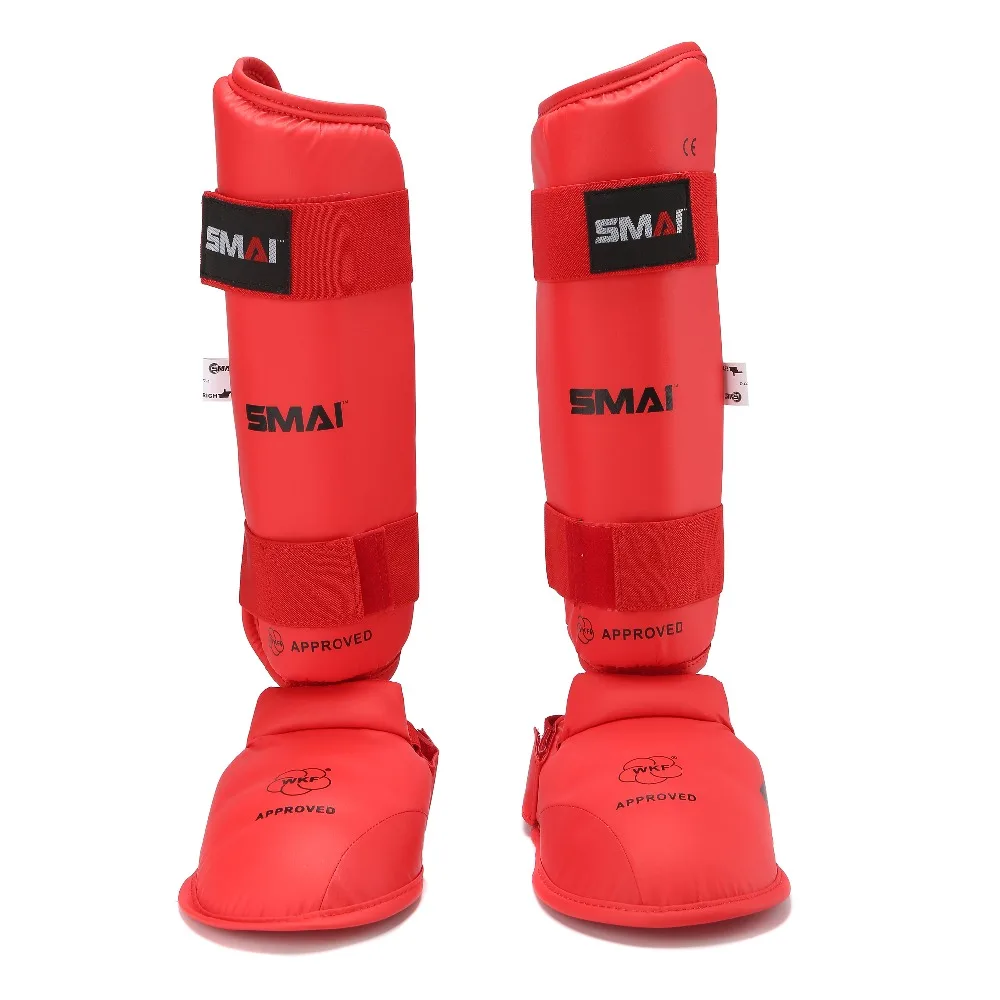 Новый SMAI каратэ Защита ног защита для WKF хорошее качество протектор Специальный