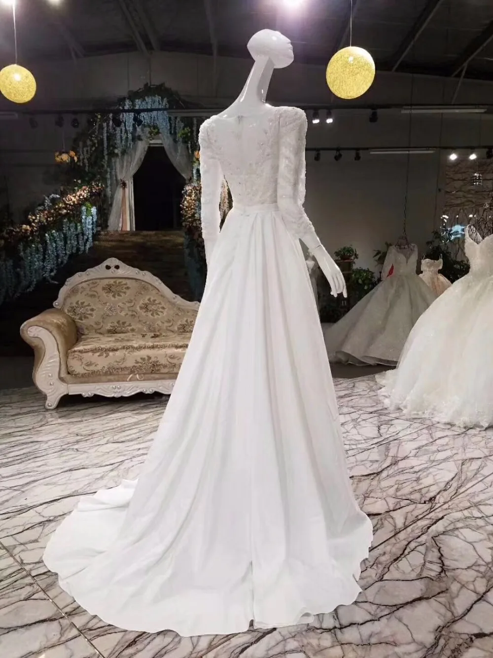 CloverBridal, высокое качество, длинные рукава, розовое, темно-синее, серебряное, красное, роскошное, с бисером, вечернее платье с длинным шлейфом