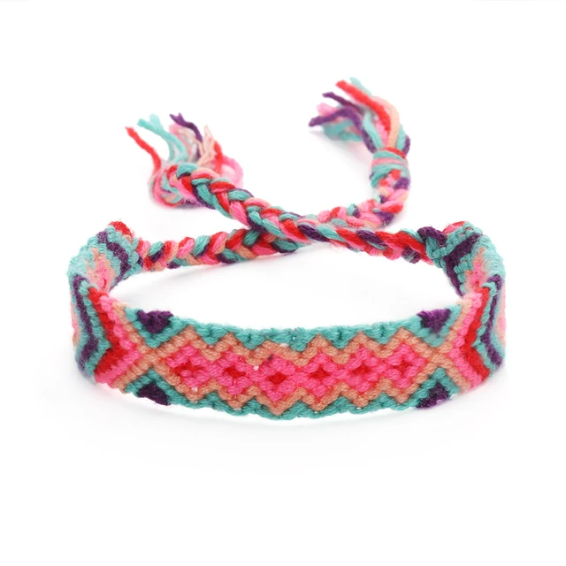 Bracelet Indien Tissu